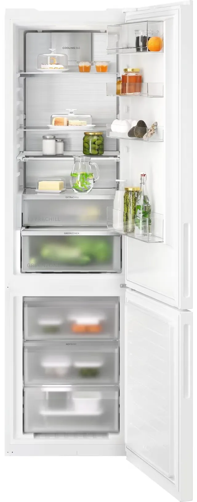 Electrolux ENT8MD36W kombiskap (D klasse)