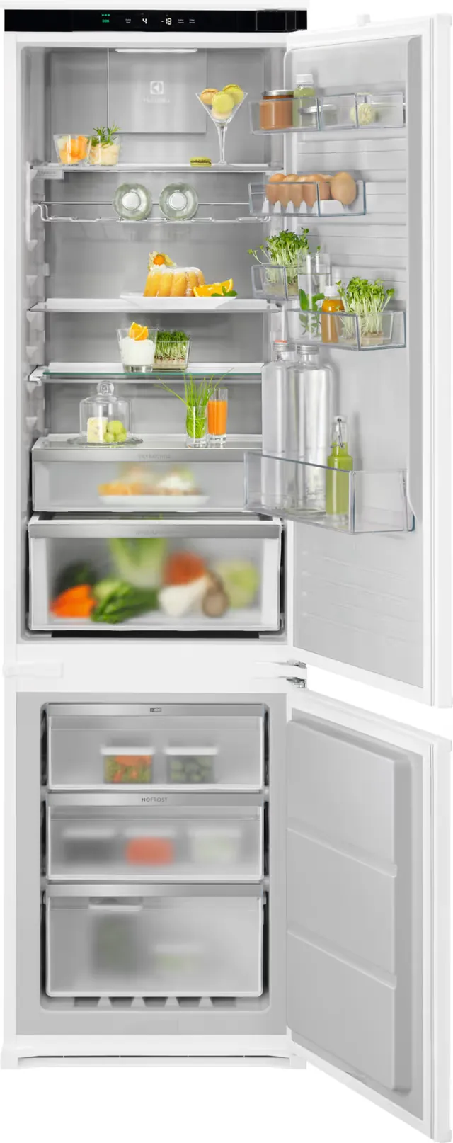 Electrolux ENC8MD19S kombiskap (D klasse)